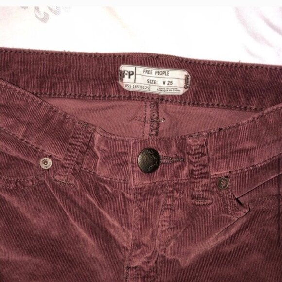 Free People Super Flare Corduroy Jeans, 25 - Picture 5 of 6